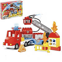 Конструктор "Пожежна станція" JDLT (36 деталей) арт. 5152