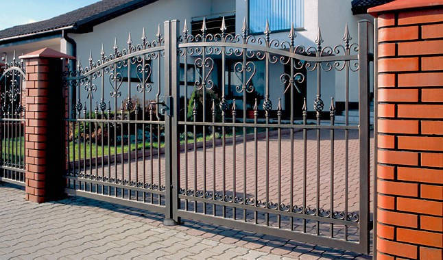 Ворота ковані Марта, фото 1