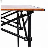 Складаний набір стіл прямокутний + 4 стільці (STD-01), фото 2