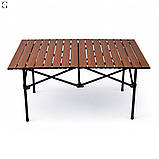 Складаний набір стіл прямокутний + 4 стільці (STD-01), фото 4