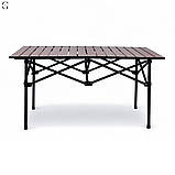 Складаний набір стіл прямокутний + 4 стільці (STD-01), фото 5