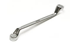 Ключ накидний MASTERTOOL COLD STAMPED 20х22 мм CrV DIN897 SS 72-2022