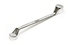 Ключ накидний MASTERTOOL COLD STAMPED 24х27 мм CrV DIN897 SS 72-2427