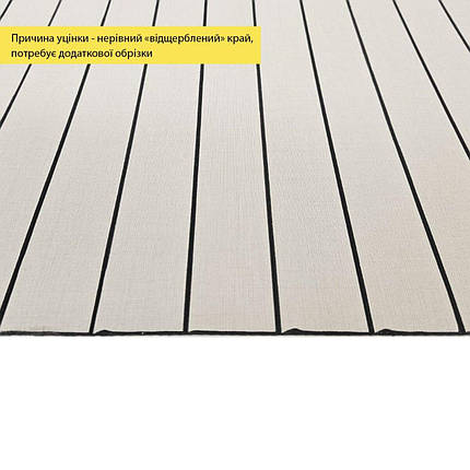 УЦІНКА. Покриття вінілове самоклеюче 3D рейки 600х600х2,8мм SW-00002971, фото 2