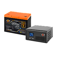 Комплект резервного живлення LogicPower B1500 + літієва (LiFePO4) батарея 1280Wh