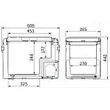 Компресорний автохолодильник Alpicool CL40G (37 літрів). До -20℃, (12, 24, 220 вольт), фото 7
