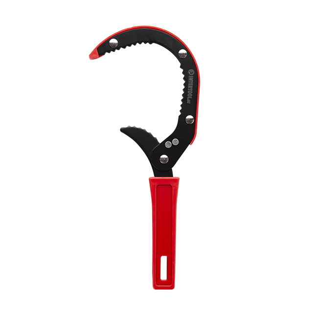 Знімач масляного фільтра "серп", Ø 70-95 мм INTERTOOL HT-7205, фото 1