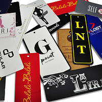 Картонні навісні ярлики