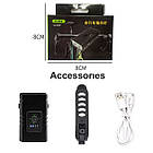 Фара велосипедна 804-2T6, waterproof, Li-Ion аккум-р, ЗУ Type-C, фото 4