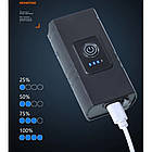 Фара велосипедна 804-2T6, waterproof, Li-Ion аккум-р, ЗУ Type-C, фото 7