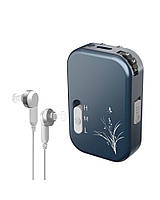 Слуховий апарат VivaPhon J-101D акумуляторний кишеньковий з подвійним навушником