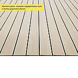 УЦІНКА. Покриття вінілове самоклеюче 3D рейки 600х600х2,8мм SW-00002970, фото 2