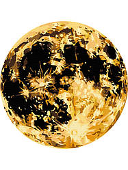 Золотий повний місяць (Розмір L)