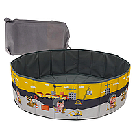 Дитячий манеж Ramiz Soft. Будівельний майданчик
