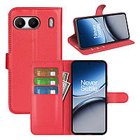 Чохол-книжка Litchie Wallet для OnePlus Nord 4 Red