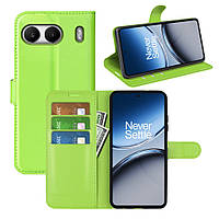 Чохол-книжка Litchie Wallet для OnePlus Nord 4 Light Green
