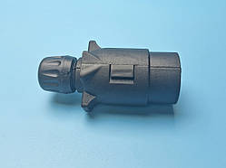 Роз'єм причепа тато 7 pin пластиковий розбірний із гайкою