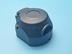 Pознім причепа пластмасовий гніздо (мама) 7 контактів (латунні штифти) + 1 (вимикач протитуманний