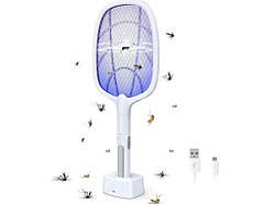 Комахобійка електрична 5W акумуляторна 1200mAh Li-Ion Mosquito Swatter ТМ КИТАЙ