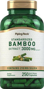 Екстракт бамбука Piping Rock Bamboo Extract 300 мг 250 капс.