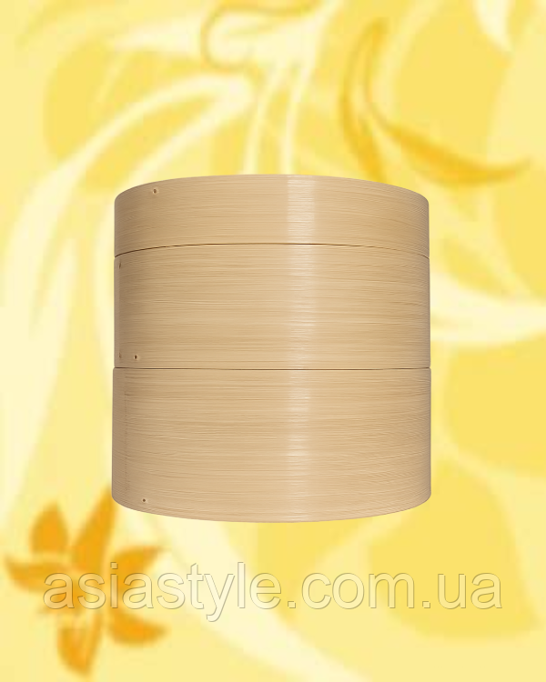 Бамбукова пароварка 15 см, двоярусна, Бамбукова пароварка 15 см, Bamboo Steamer 15cm, Китай, Ч, фото 1