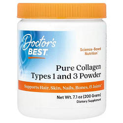 Колаген Doctor's s Best Collagen types 1 and 3 Powder (200 грам.)