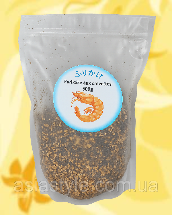 Фурікаке з креветками, Фурикаке с креветками, Shrimp Furikake Seasoning, 500 г, Вʼєтнам / Японія, Ч, фото 1