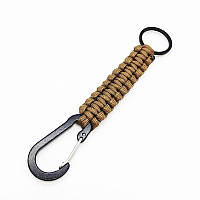 Брелок-тримач з паракордом, карабіном і кільцем (PRC)