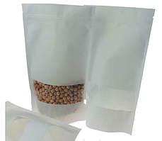 Дой пак білий крафт вікно