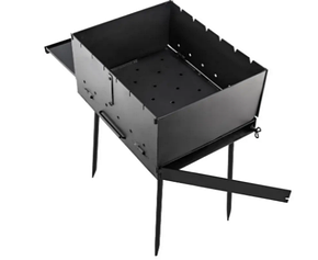 Мангал-валіза зі столиком і піддувалом, фото 2