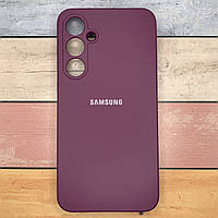 Чохол для Samsung Galaxy A55 (A556B) мікрофібра, Soft Touch, фіолетовий