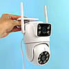 IP Camera PTZ-A30 2 незалежних об'єктива 4MPx+4MPx (iCSee APP), фото 10