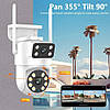 IP Camera PTZ-A30 2 незалежних об'єктива 4MPx+4MPx (CSee APP), фото 10
