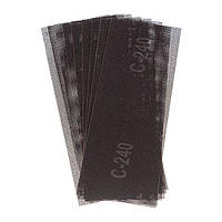 Сітка абразивна, 105 * 280 мм, зерно 240, 10 шт. INTERTOOL KT-6024