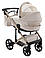 Коляска 2 в 1 Adamex Dolce Natura 3 vanilla, фото 6