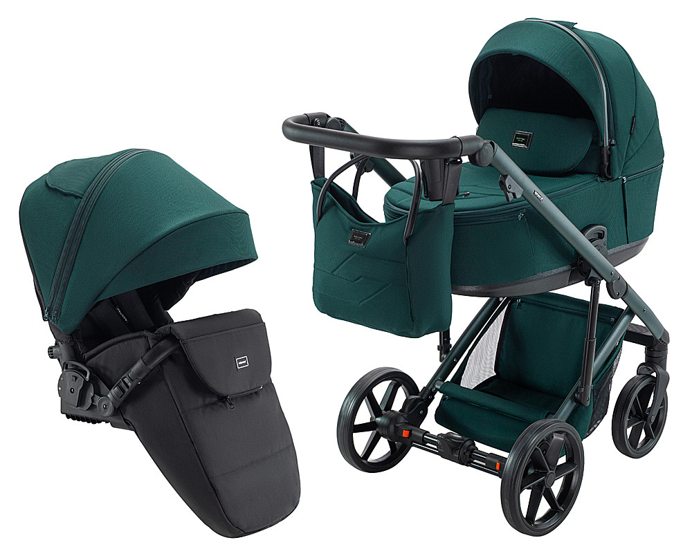 Коляска 2 в 1 Adamex Dolce Natura 12 forest