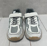 Стильні дитячі кросівки для хлопчика The Fifth day 34-37 сірий, фото 3