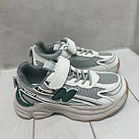 Стильні дитячі кросівки для хлопчика The Fifth day 34-37 сірий, фото 2