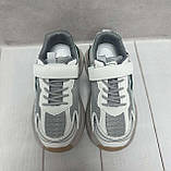 Стильні дитячі кросівки для хлопчика The Fifth day 34-37 сірий, фото 5