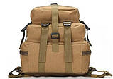 Тактичний вмісткий міцний рюкзак Brandit «Pantera» 25л. Койот, фото 5