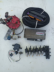 Підкопотка ГБО 4 покоління на 6 циліндрів