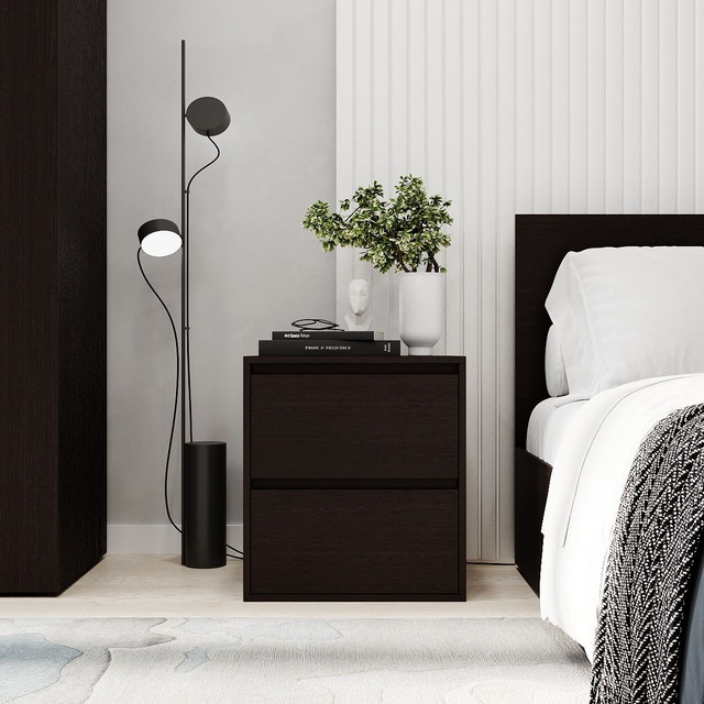 Прикроватная тумба белая Light 50x55 см