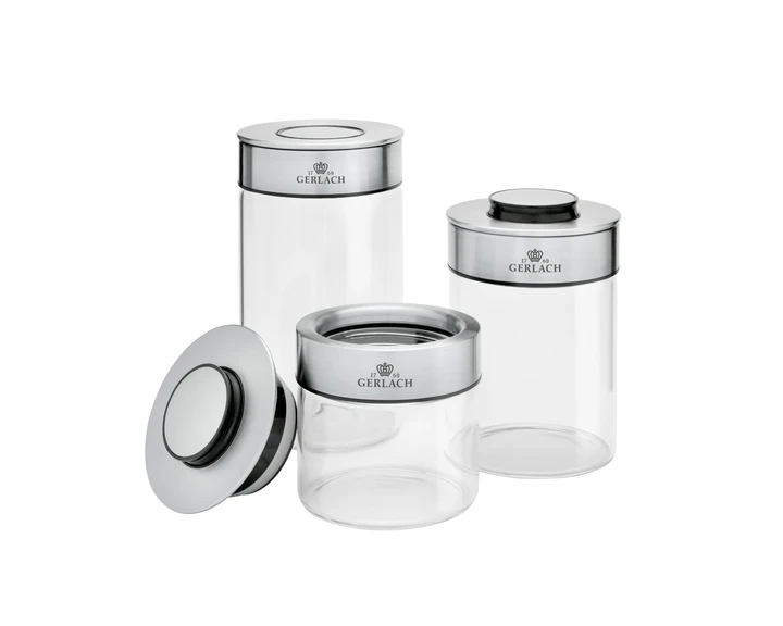 Набір контейнерів зі сталевими кришками Gerlach Ambiente (5901035503830), фото 1