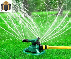 Розпилювач для поливання газону/города PLV-03, розбризкувач круговий садовий, Форсунка розпилювач 360