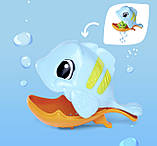 Іграшка для ванни "Голодна рибка" з морськими зiрками, 15 см (4010070), фото 8