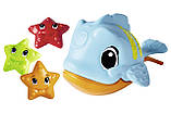 Іграшка для ванни "Голодна рибка" з морськими зiрками, 15 см (4010070), фото 7