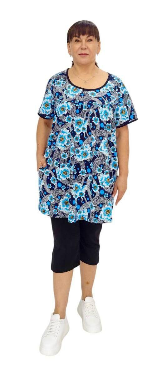 Трикотажна блуза жіноча, фото 1