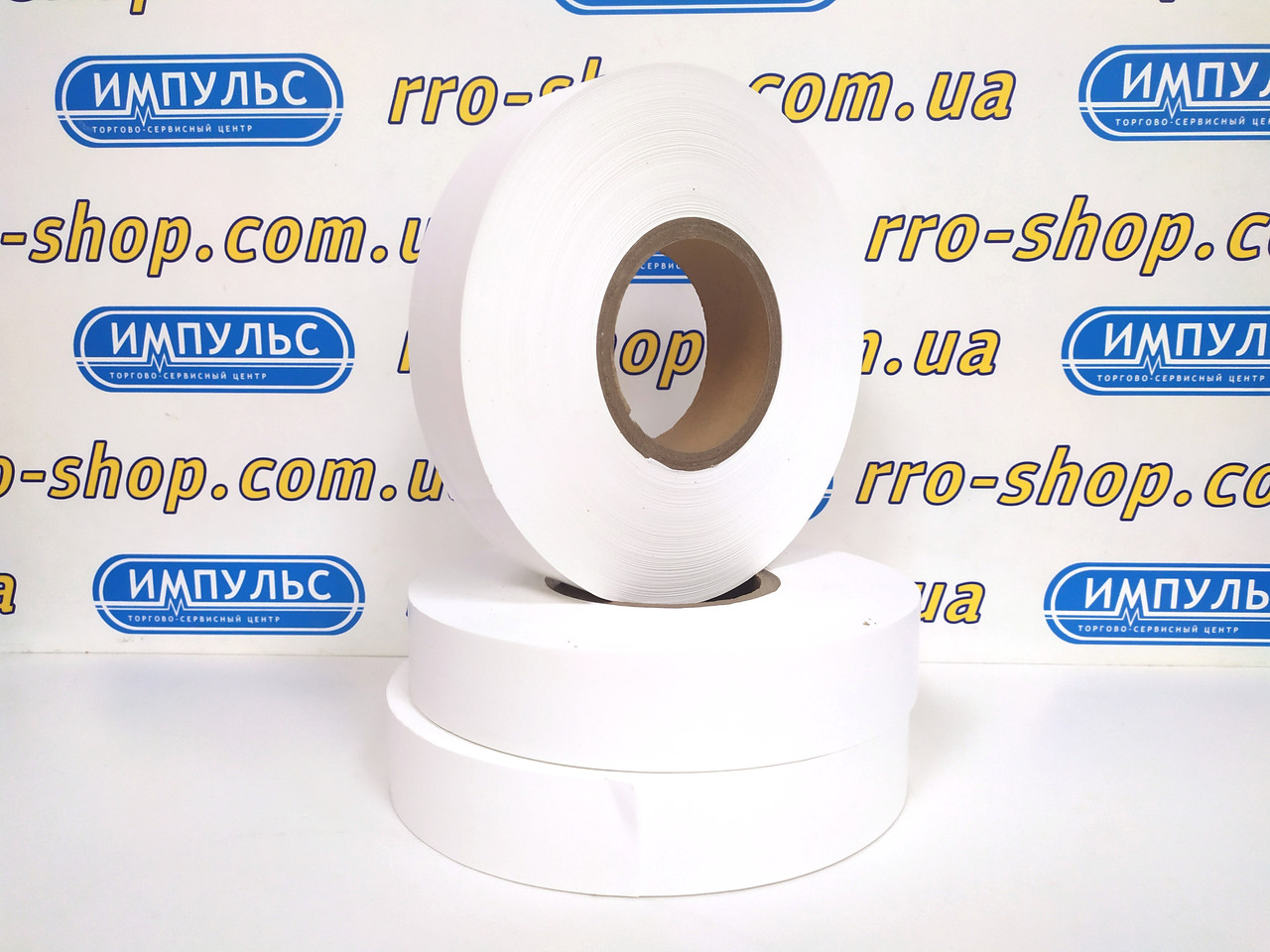 Текстильна стрічка нейлон 20 мм х 200 м (біла), фото 1