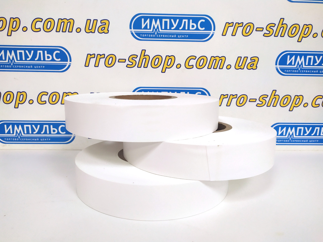 Текстильна стрічка нейлон 40 мм х 200 м (біла), фото 1