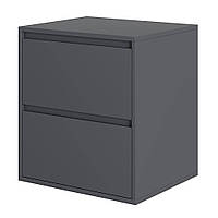 Тумба приліжкова Light графіт 50x54.8x42 см ТМ ART in HEAD